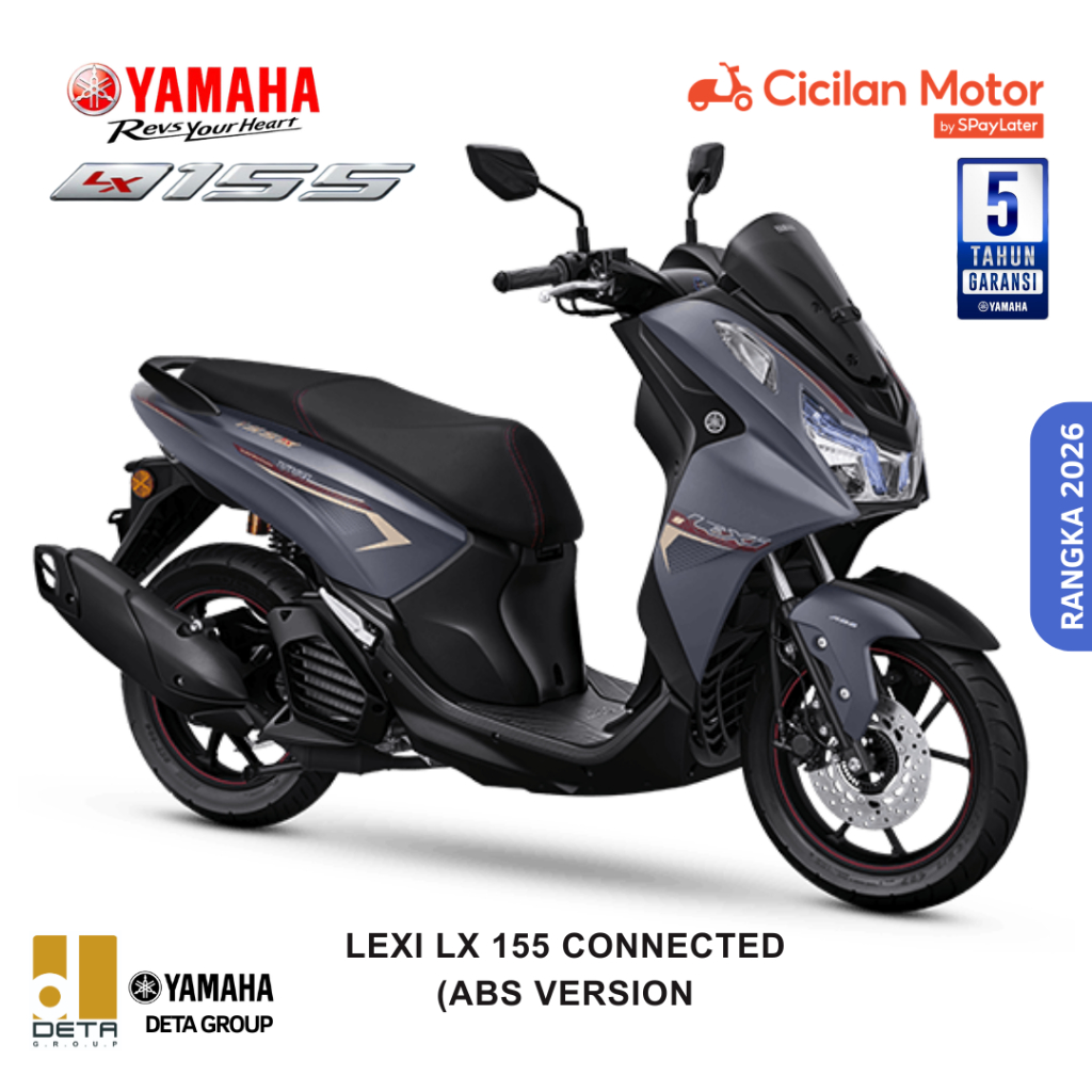 Sepeda Motor Yamaha Lexi LX 155 ABS Connected