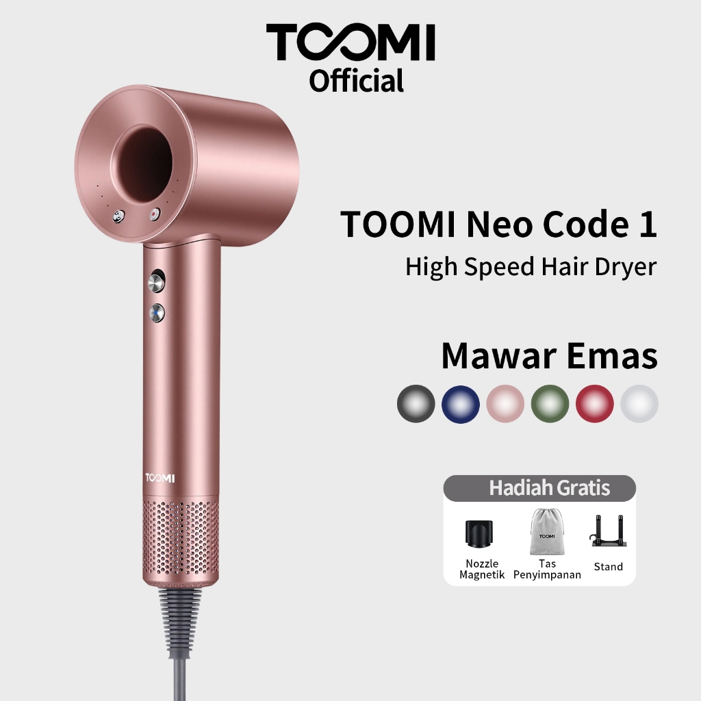 Jual TOOMI Neo Code 1 1600W High Speed HairDryers Pengering Rambut ...