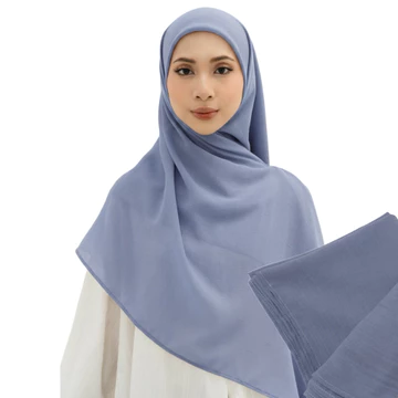 Hijab Segi Empat Voal Arabian Premium 125cm X 125cm MY Basic Square Pastelia Hijab