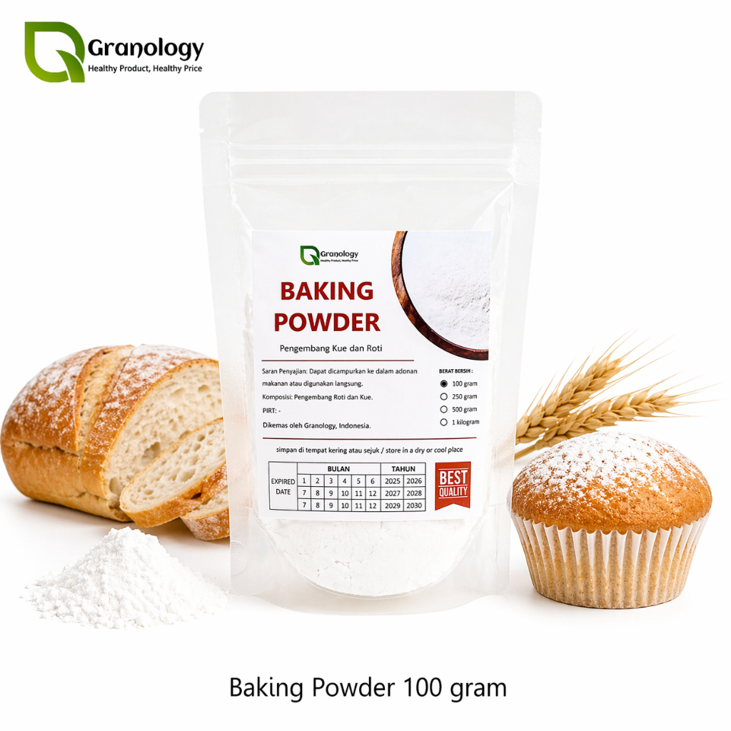 Jual Pengembang Roti dan Kue / Baking Powder (100 gram) | Shopee Indonesia