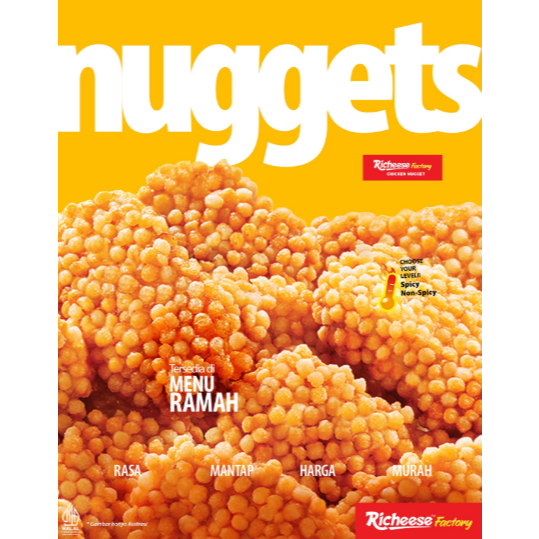 Jual RICHEESE FACTORY - CRISPY CHICKEN NUGGET / NAGET AYAM CRUNCHY ...
