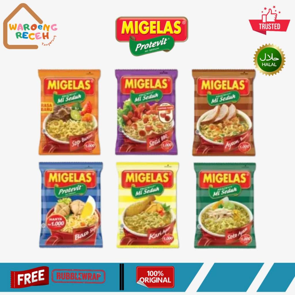 Jual Mie Gelas Instan Rasa Ayam Mercon Bawang Soto Kari Ayam Sop Buntut ...