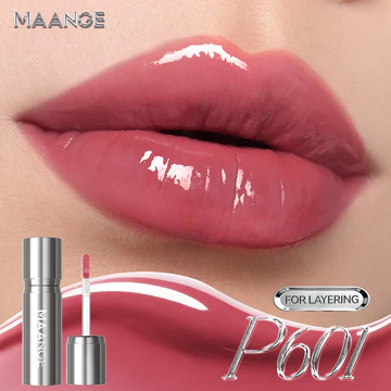 Satin Glow Lip Tint Plumpy Glazed Lips 24 Warna Non Stick Transferproof Moisturizing MG L02