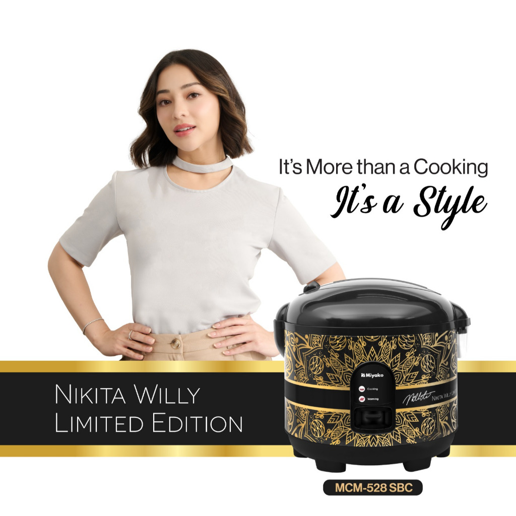 Jual MIYAKO Rice Cooker 1.8 Liter MCM-528SBC [Nikita Willy Limited ...