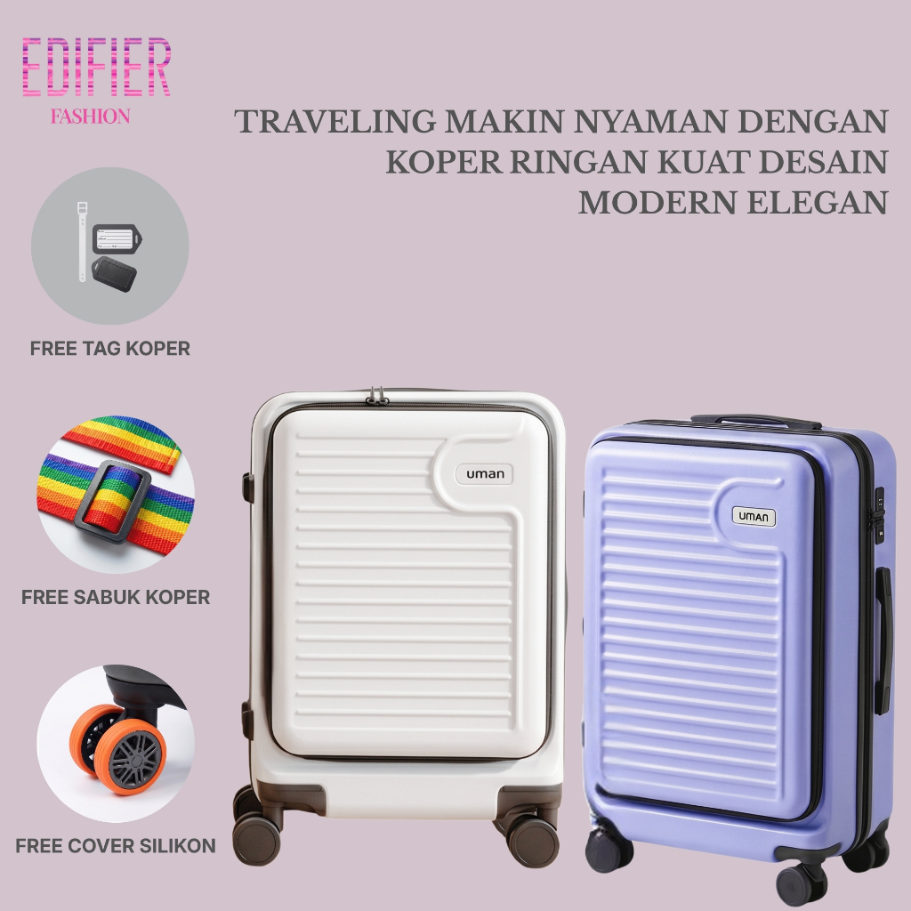 Jual EDIFEIR 8890 Koper Luxury Polycarbonate Expandable 20-26 Inch ...
