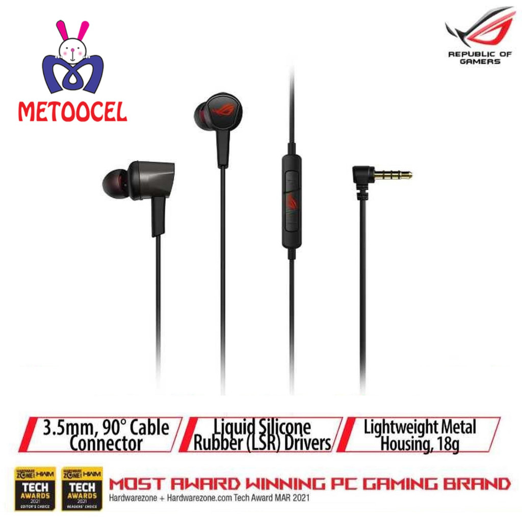 Jual Asus ROG Cetra II Core In-Ear Gaming Headphones with Liquid ...