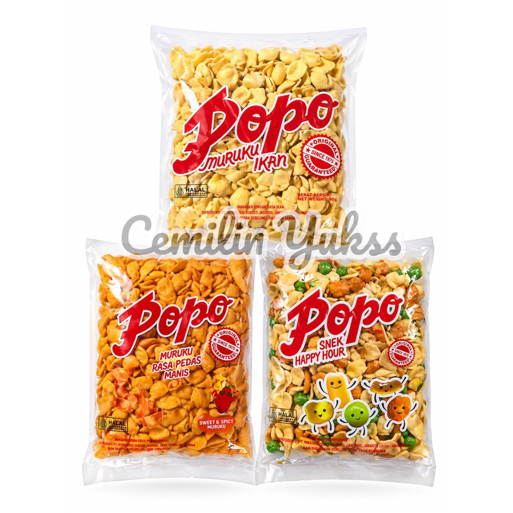 Jual Popo Muruku Sweet & Spicy 400g Popo Muruku Ikan 400g Popo Muruku ...