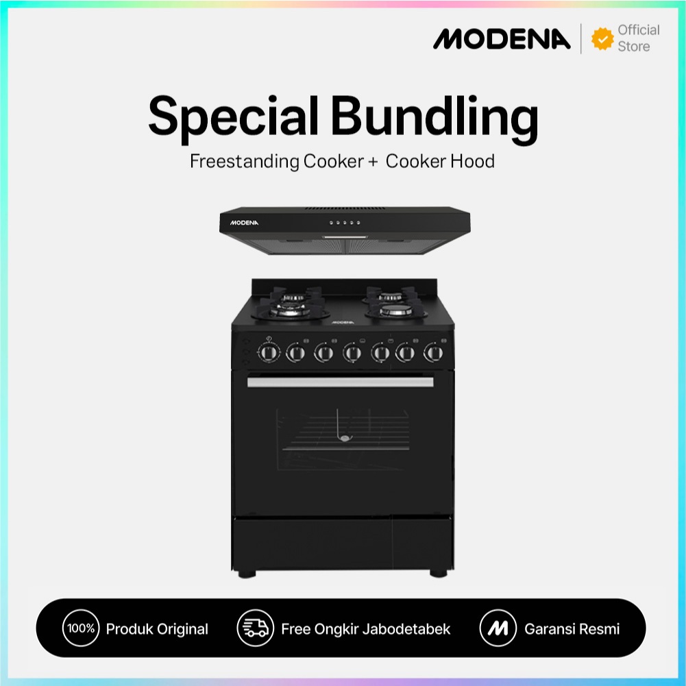 Jual MODENA Bundling Hob and Cooker Hood | Shopee Indonesia