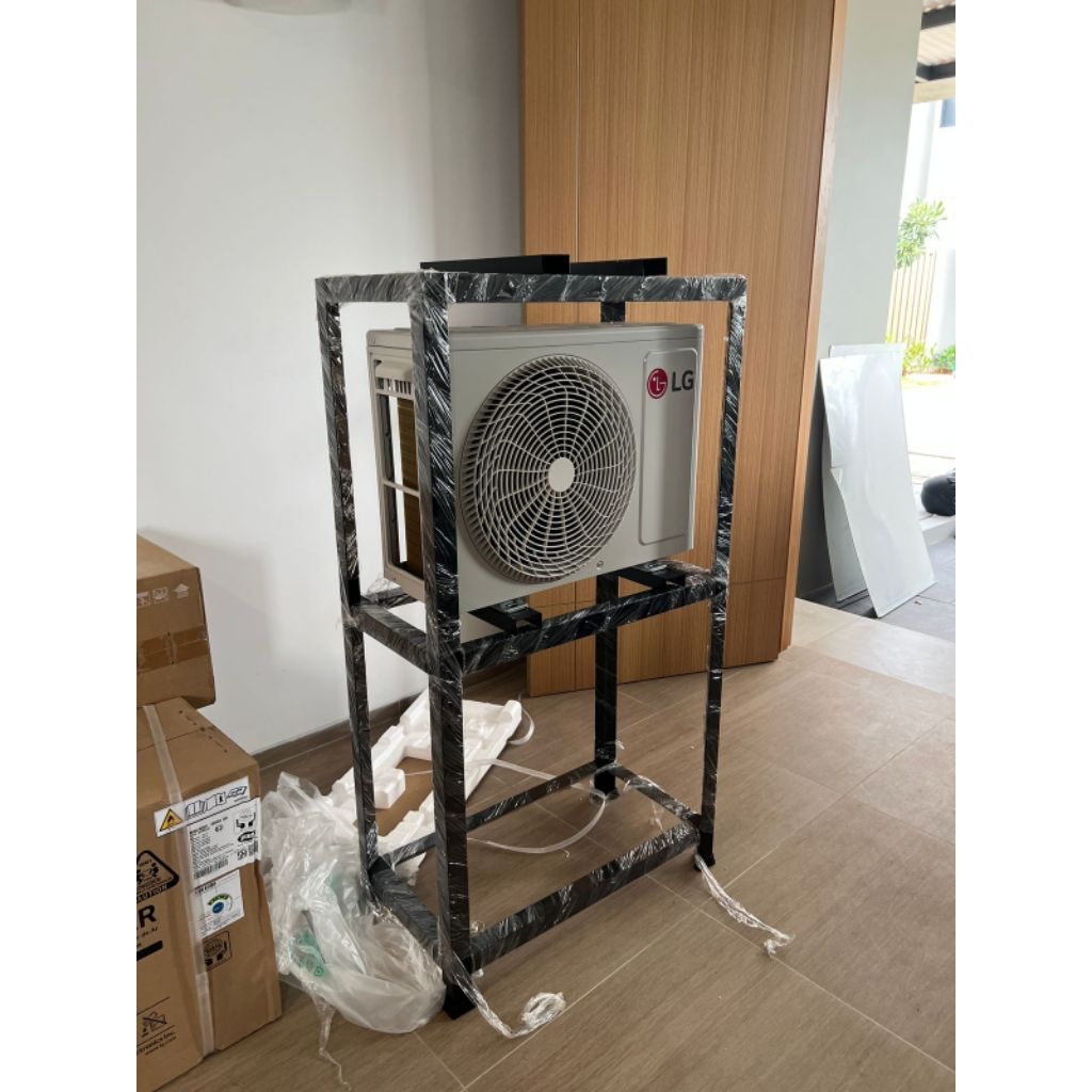 Jual Rak AC 2 Susun Besi Siku 40x40 Tebal | Dudukan Outdoor AC Kuat ...