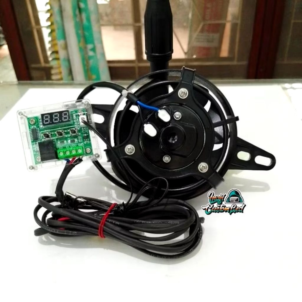 Jual Modul Extra Fan Sensor Suhu Kipas Radiator DC 12V Mode Otomatis ...