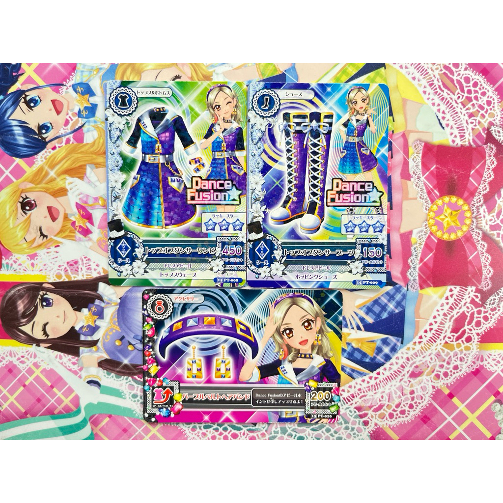Jual Kartu Aikatsu Jepang Promotion Rin Kurosawa Top of Dancer Set