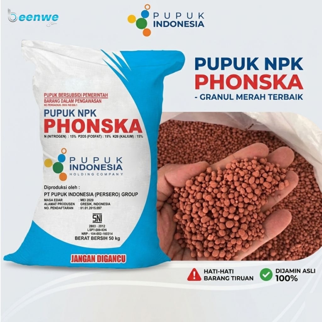 Jual PUPUK PHONSKA NPK MERAH KEMASAN Repack 1KG | Shopee Indonesia