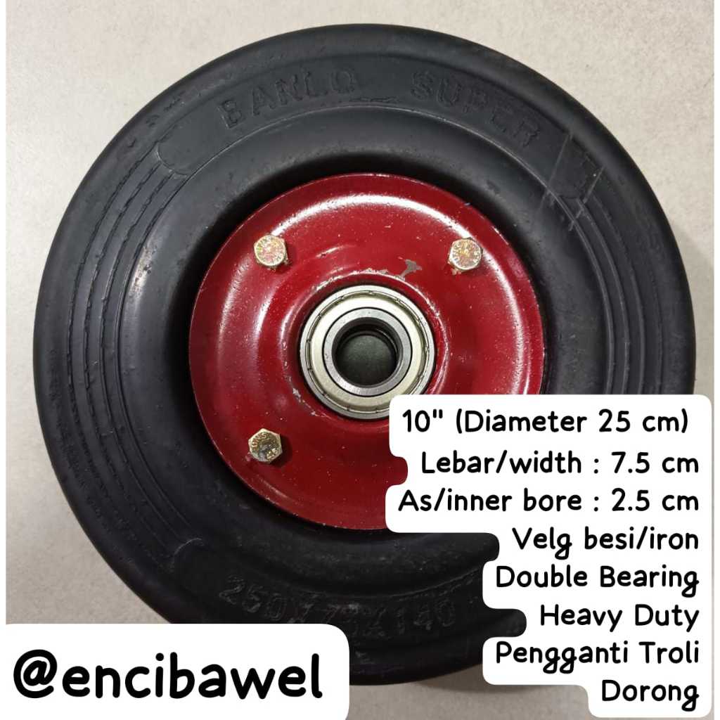Jual Roda troli 4