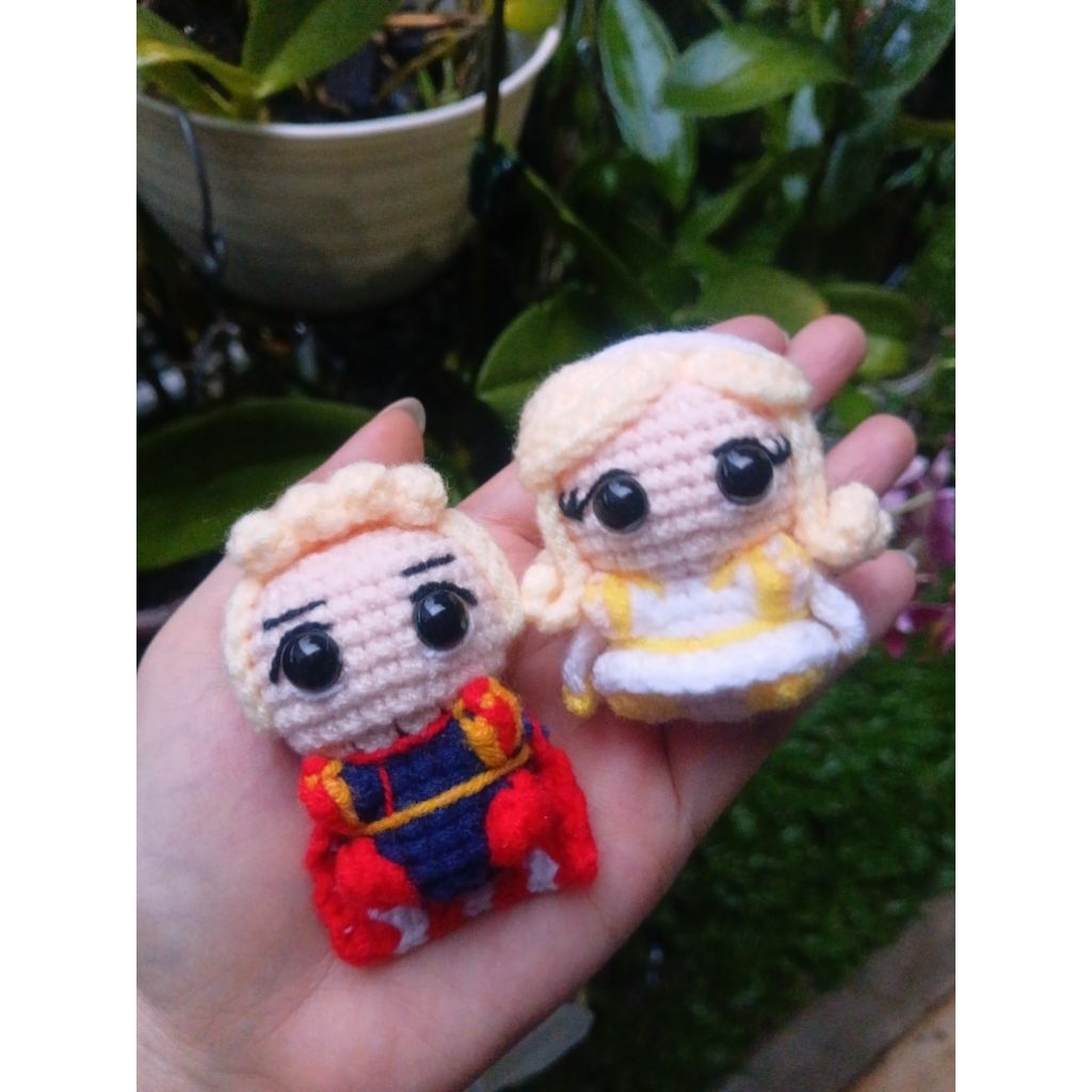 Jual Homelander Starlight The Boys Crochet Gantungan kunci rajut ...