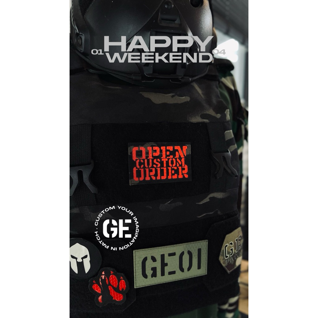 Jual CHECKOUT Custom Patch (WAJIB BACA DESKRIPSI) | Shopee Indonesia