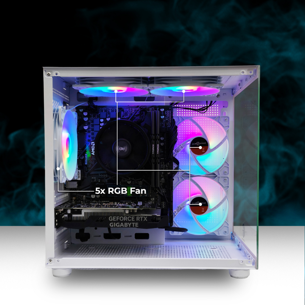 Jual EK Gaming Strike R5 305 - PC Rakitan Gaming Ryzen 5 5600 RTX 3050 ...