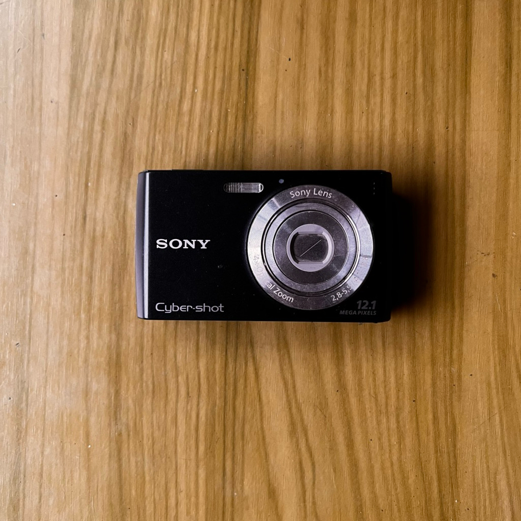 Jual kamera digital digicam camdig sony cybershot w510 black | Shopee ...