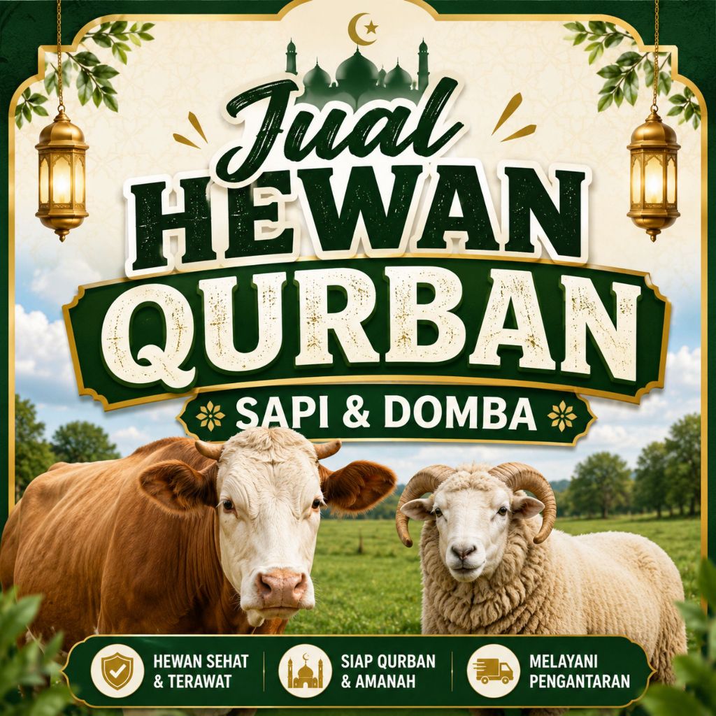 Jual Spanduk Banner Qurban Idul Adha, Hewan Qurban, Pantia Kurban Sapi ...