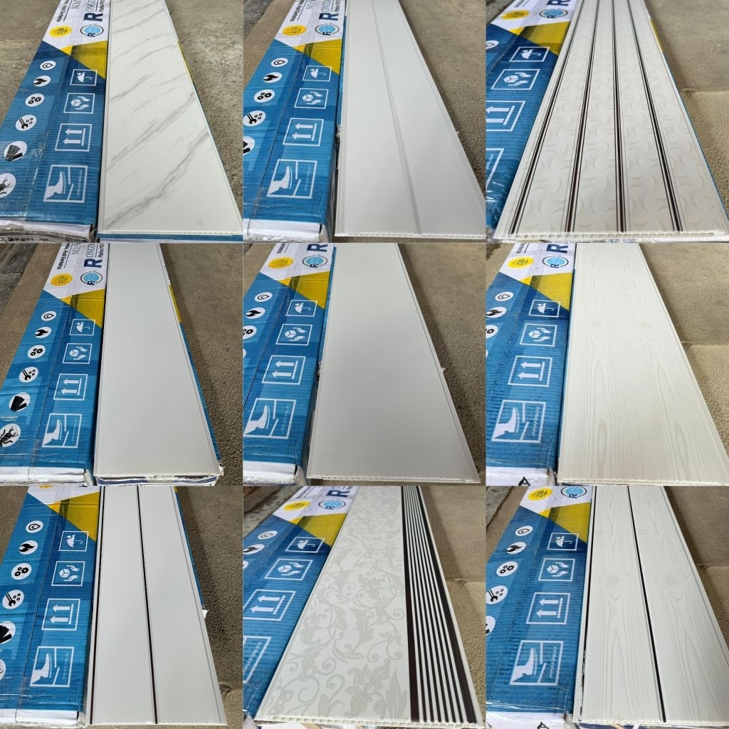 Jual Plafon PVC Putih Glossy HARGA PERDUS Isi 15 Lembar 8mm | Shopee ...