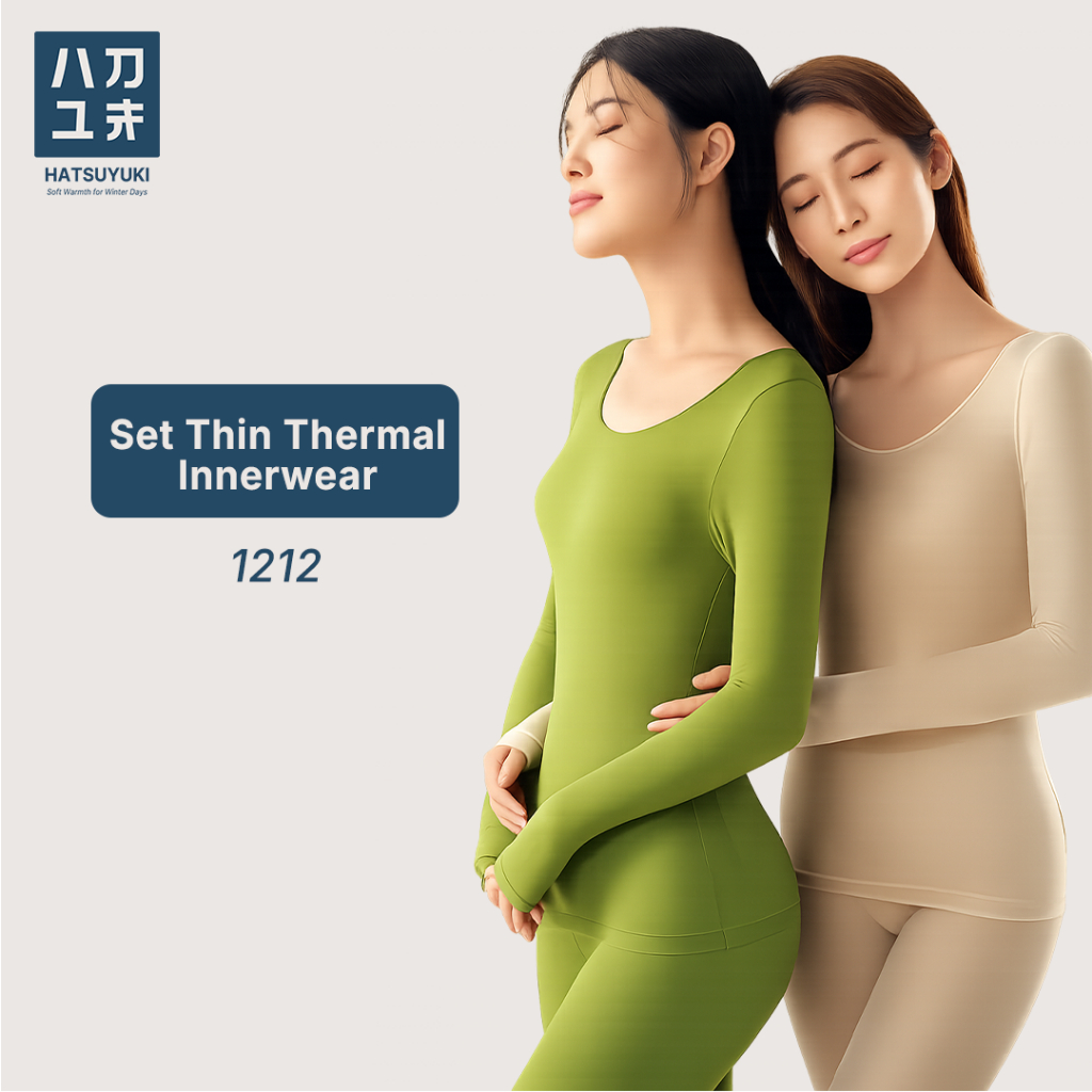 Jual Hatsuyuki - Set Thin Thermal Innerwear 1212 Lightweight Seamless ...