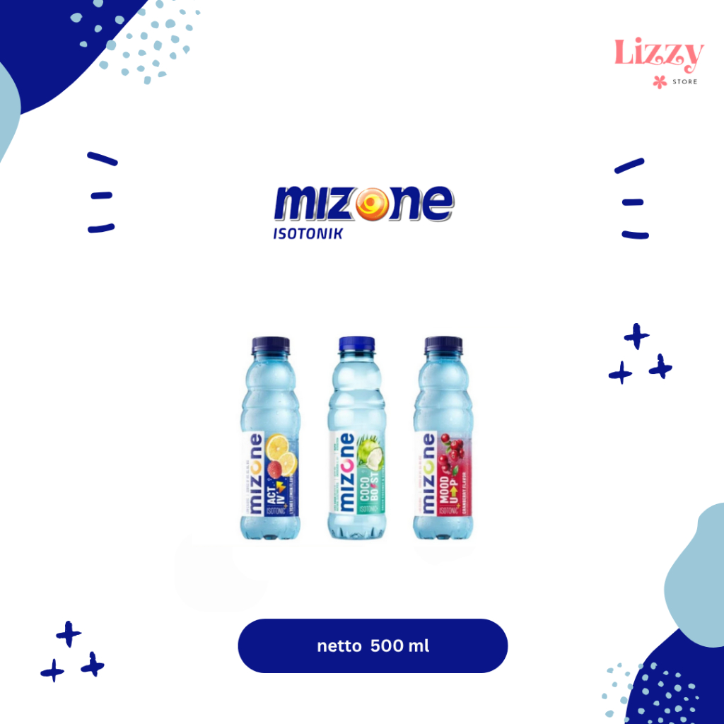 Jual Mizone Isotonik Botol 500 ml Rasa Lychee Lemon, Nutrisi Vitamin ...