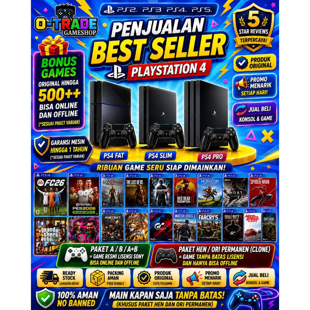 Harga Playstation (PS) 4 Terbaru | Shopee Indonesia