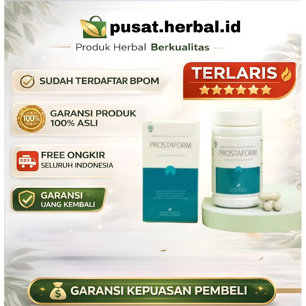 Jual Prostaform Original Herbal Alami Untuk Mengobati Sakit Prostat ...