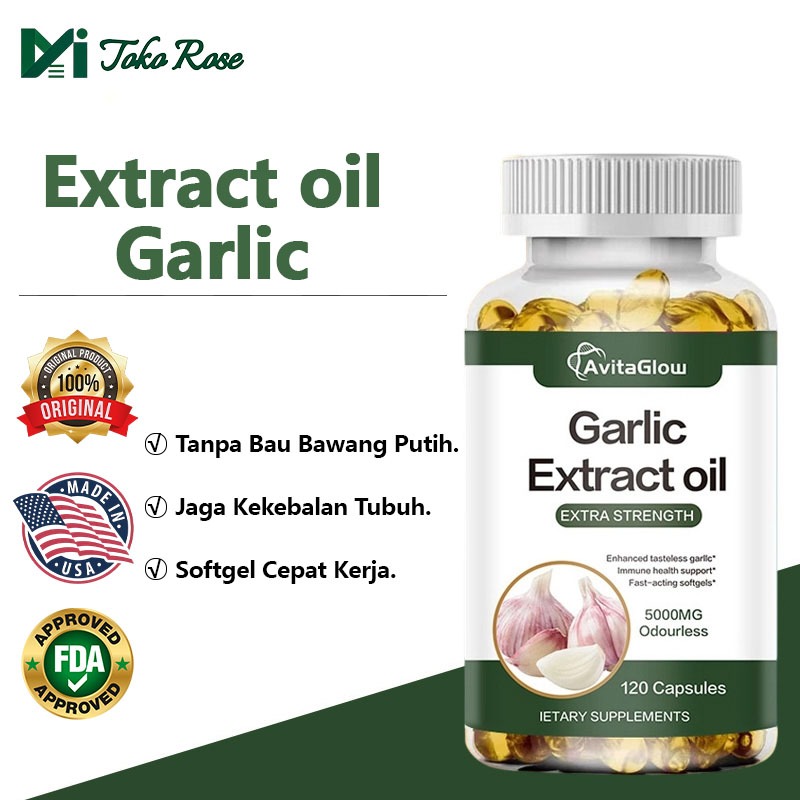 Kapsul Bawang Putih Turunkan Kolesterol, Jaga Kesehatan Kardiovaskular & Jantung