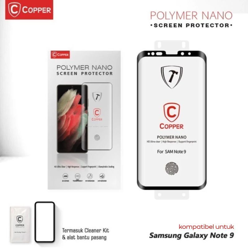 Jual COPPER For Samsung Note 9 | Polymer Nano ( Anti Gores Elastis ...