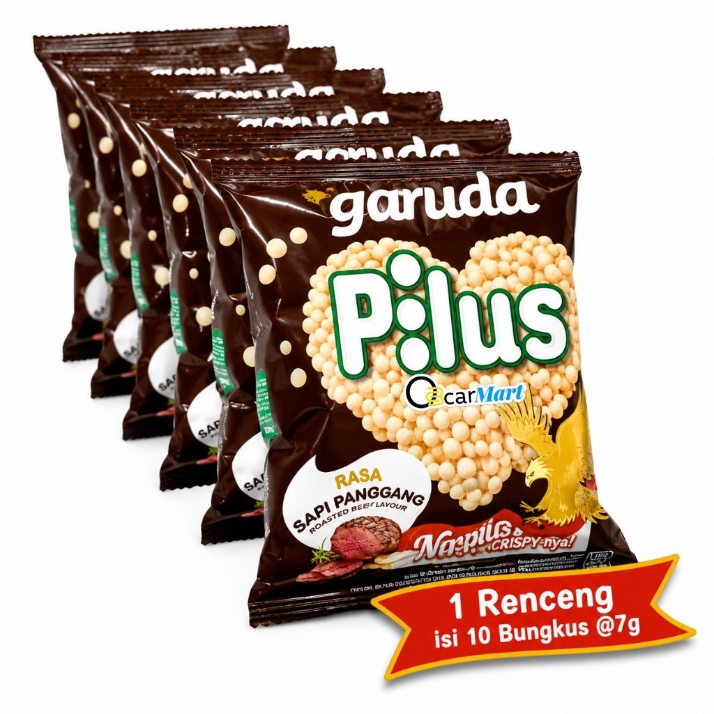 Jual Snack PILUS GARUDA 500an 1 pak isi 20 | Shopee Indonesia