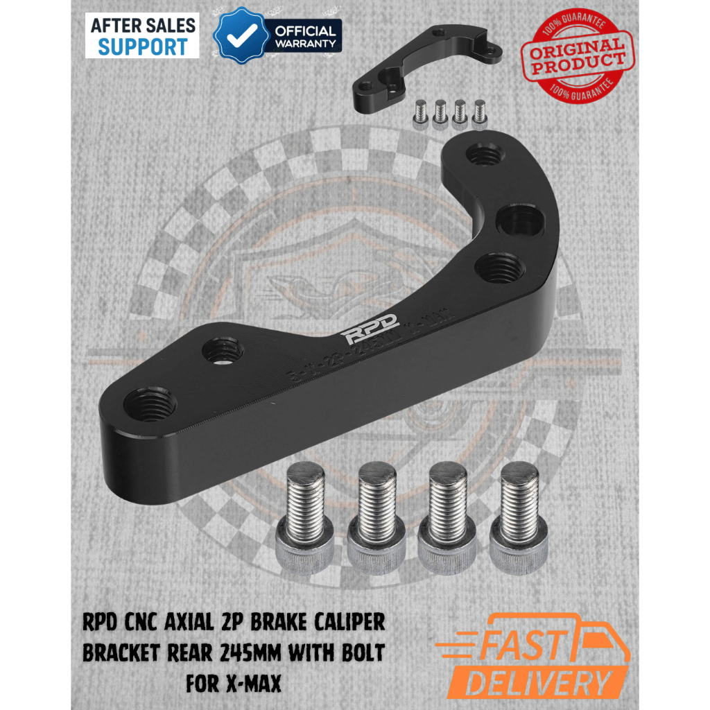 Jual Bracket Kaliper Belakang RPD Xmax 2P - Atas | Shopee Indonesia