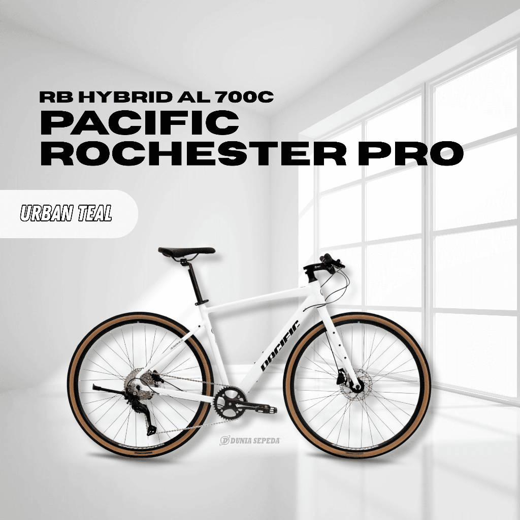 Jual Sepeda Pacific Rochester Pro 700C Alloy 6061 Hybrid - Sepeda ...
