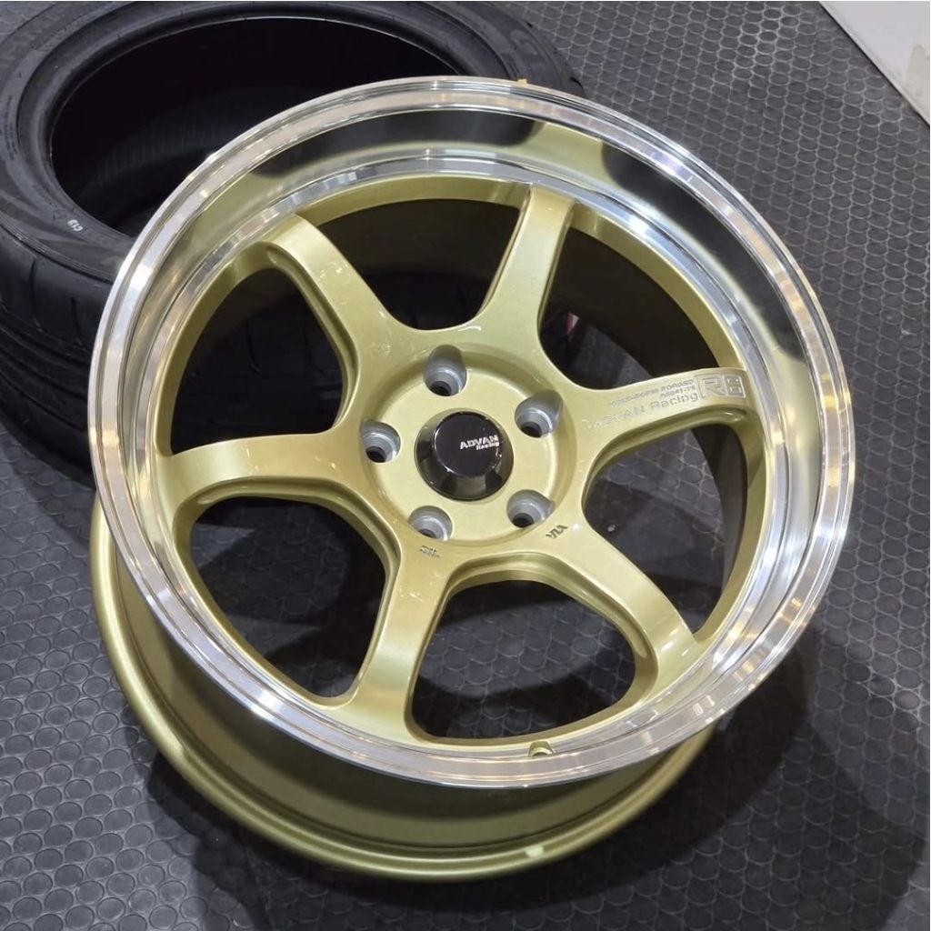 Jual velg ring 18 ADVAN RACING R6 FLOW FORMING velg mobil ring 18 ...