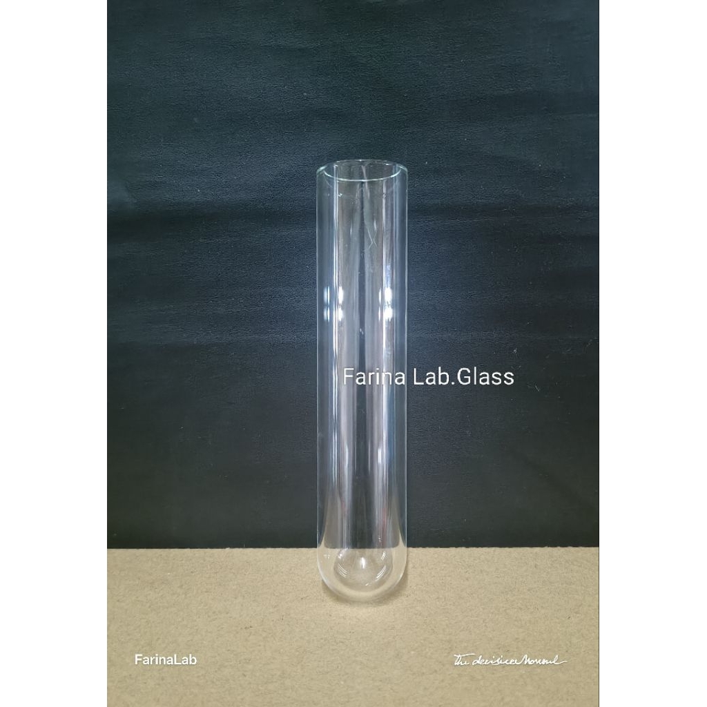 Jual Tabung Reaksi-Test Tube OD20mm, ID16,4mm (custom) Pyrex Class A ...