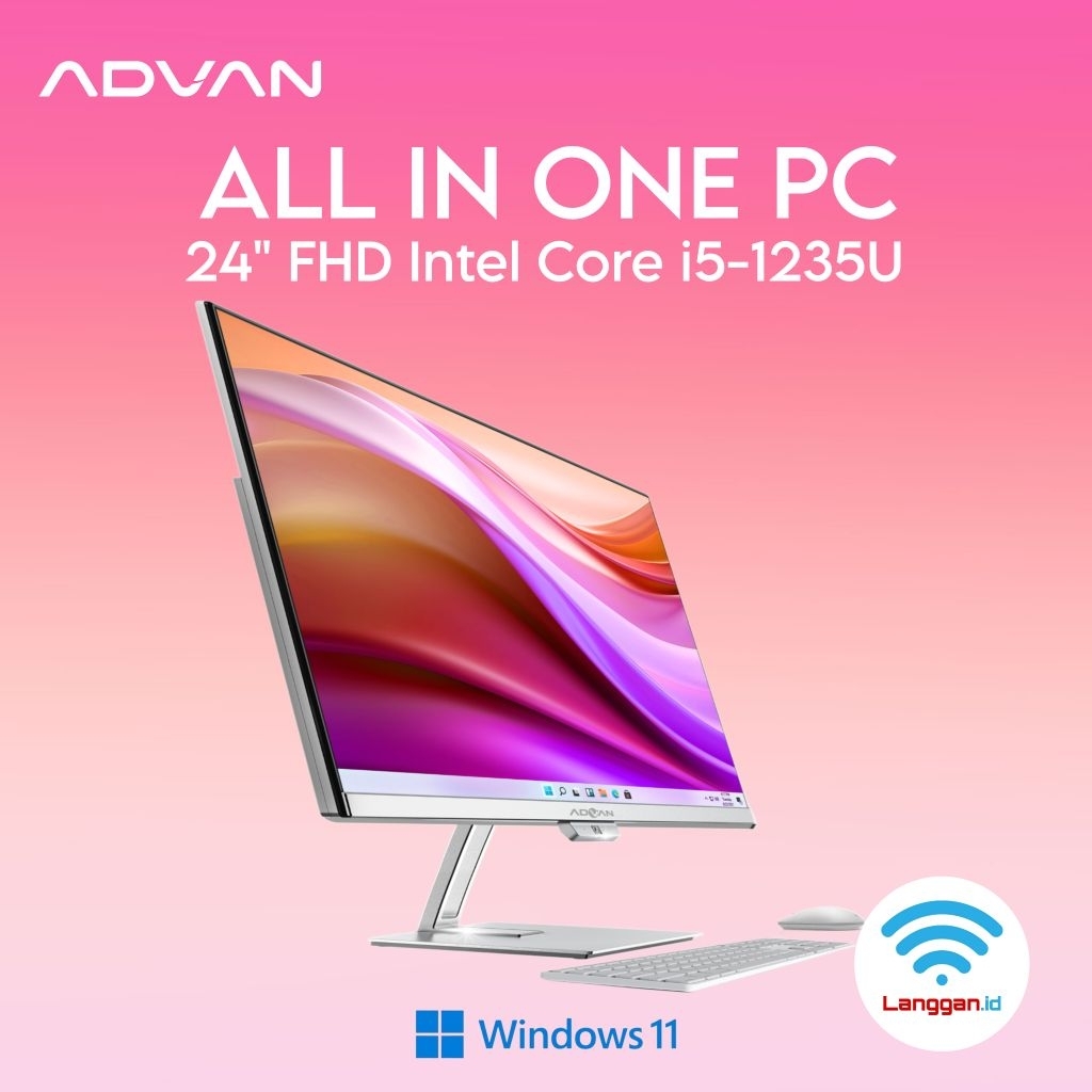 Jual All In One PC i5 Advan One PC Intel Core i5 Gen 12 8GB 256GB All ...