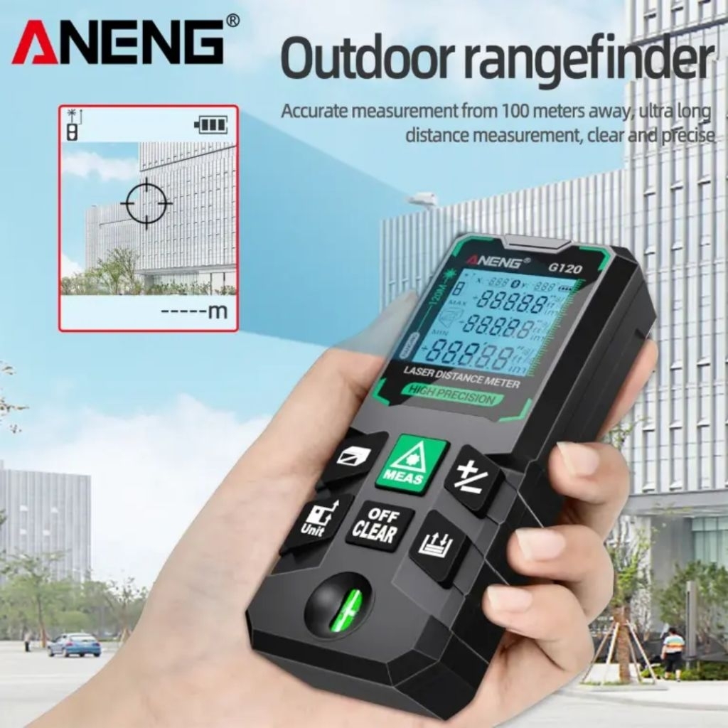 Jual AA Meteran Laser Digital laser rangefinder 40 50 60 80 100 120 ...