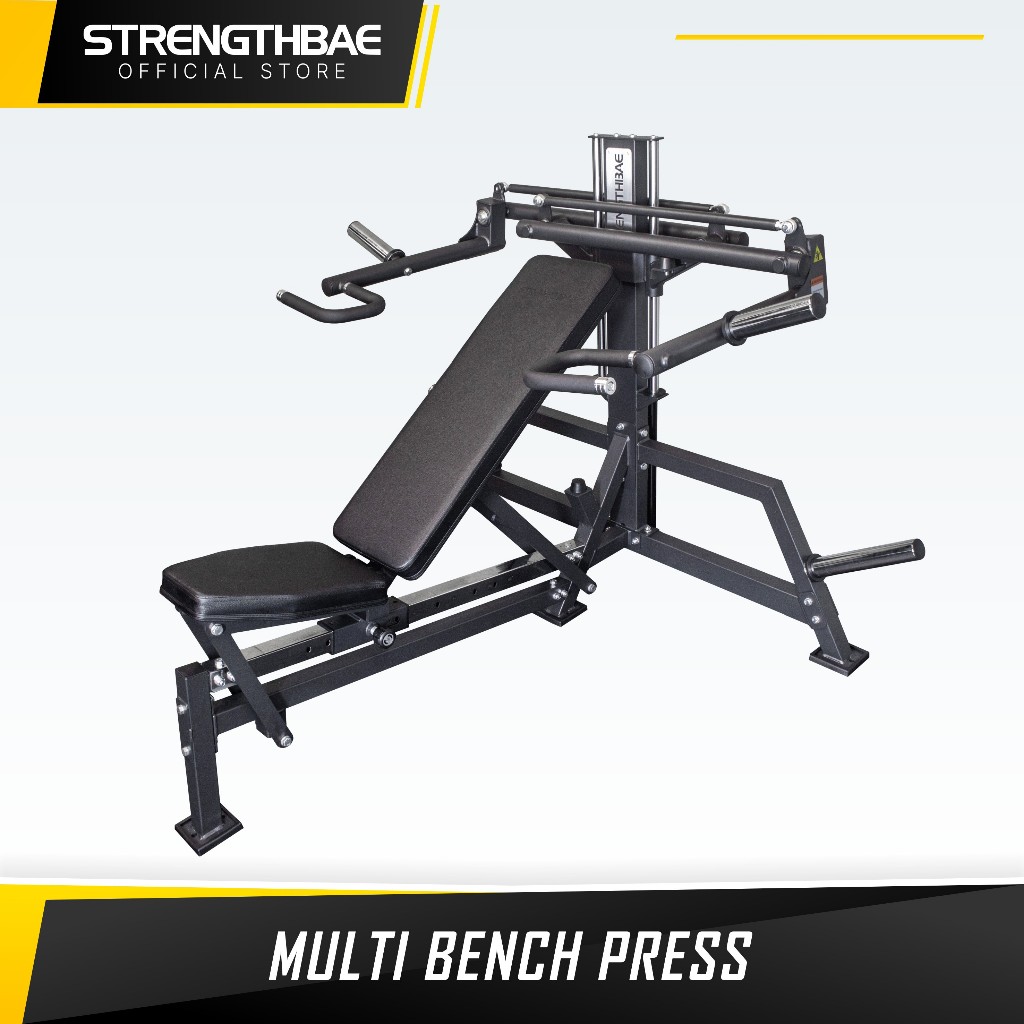 Jual Multi Bench Press Machine STRENGTHBAE Multipress Adjustable Bench ...