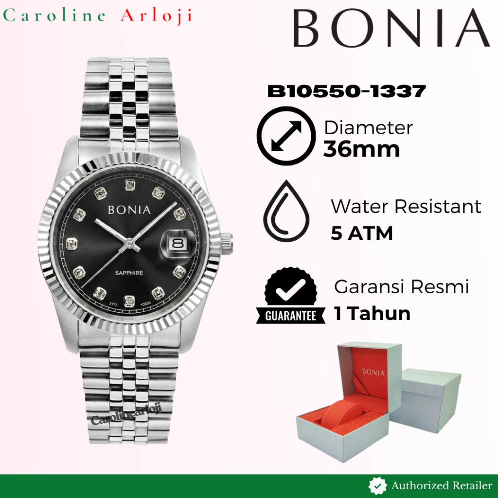 Jual Jam Tangan Wanita Bonia BNB10550-1657 / BNB10550 / 10550
