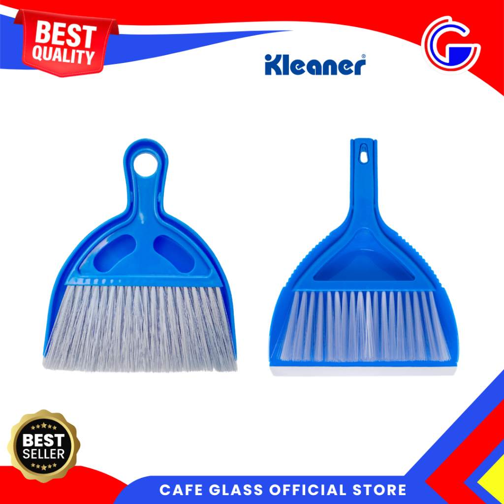 Set Sapu & Pengki Mini Kleaner - Sapu Serok Debu Mobil - Sapu Meja Multifungsi - Mini Brush Dustpan KC-9099/KC-2405