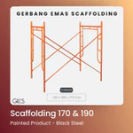 Scaffolding 1 Set Lengkap Tinggi 170 & 190 Tebal Aman Kokoh