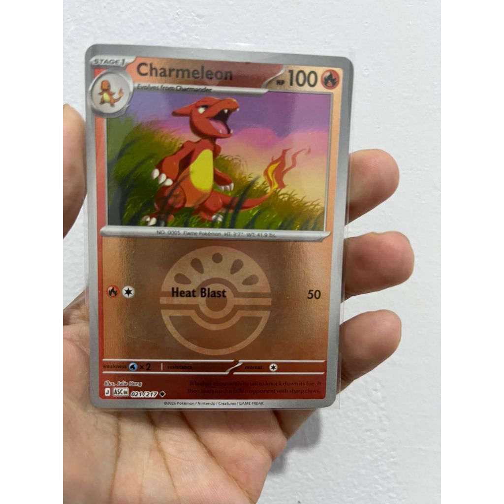 Jual Kartu Pokemon TCG English - Charmander / Charmeleon | Shopee