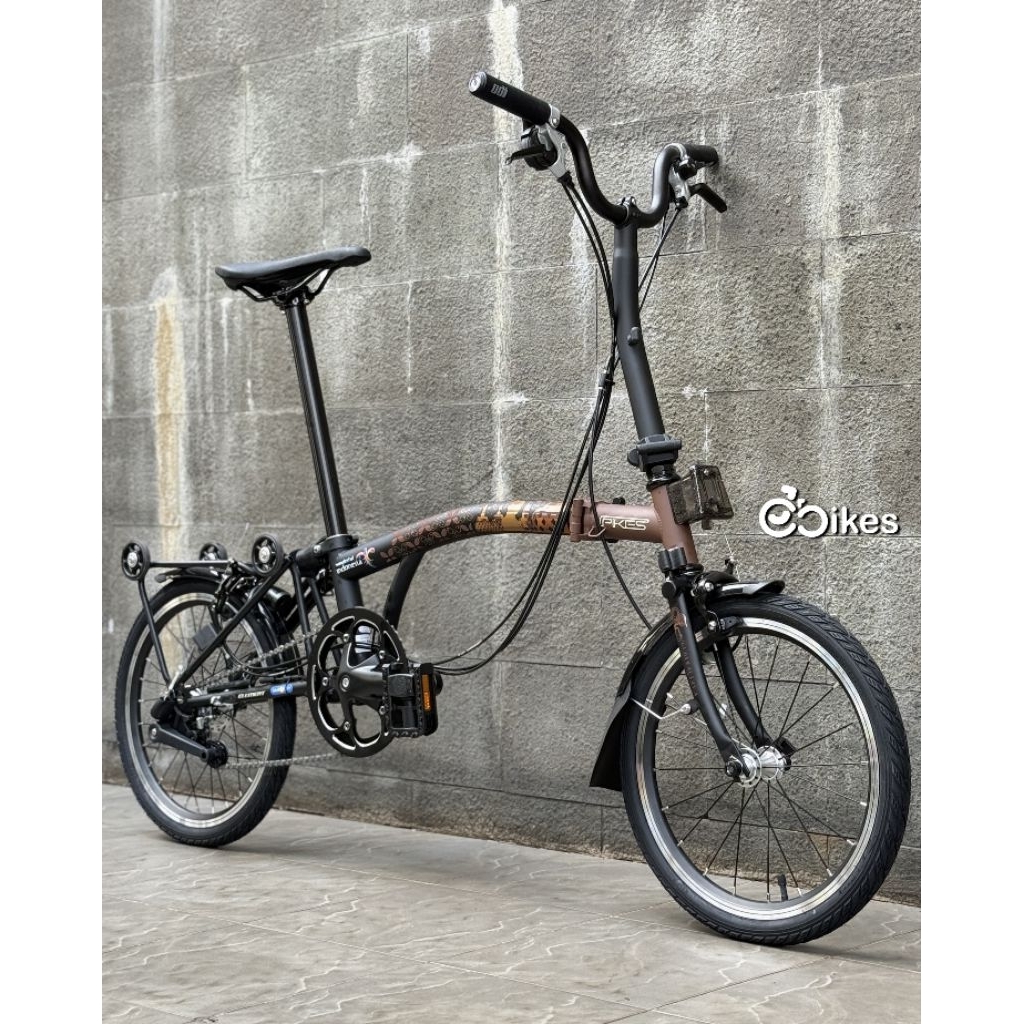 Jual Sepeda Lipat Trifold Element Pikes Gen 2 6sp like Brompton, 3Sixty ...