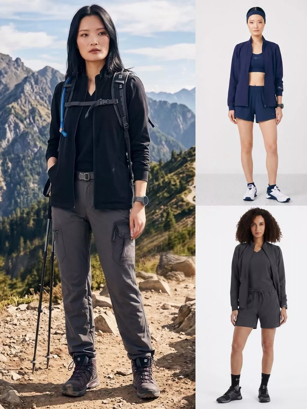 Jaket Sport Casual Wanita WC Women's Warm-Up Jacket