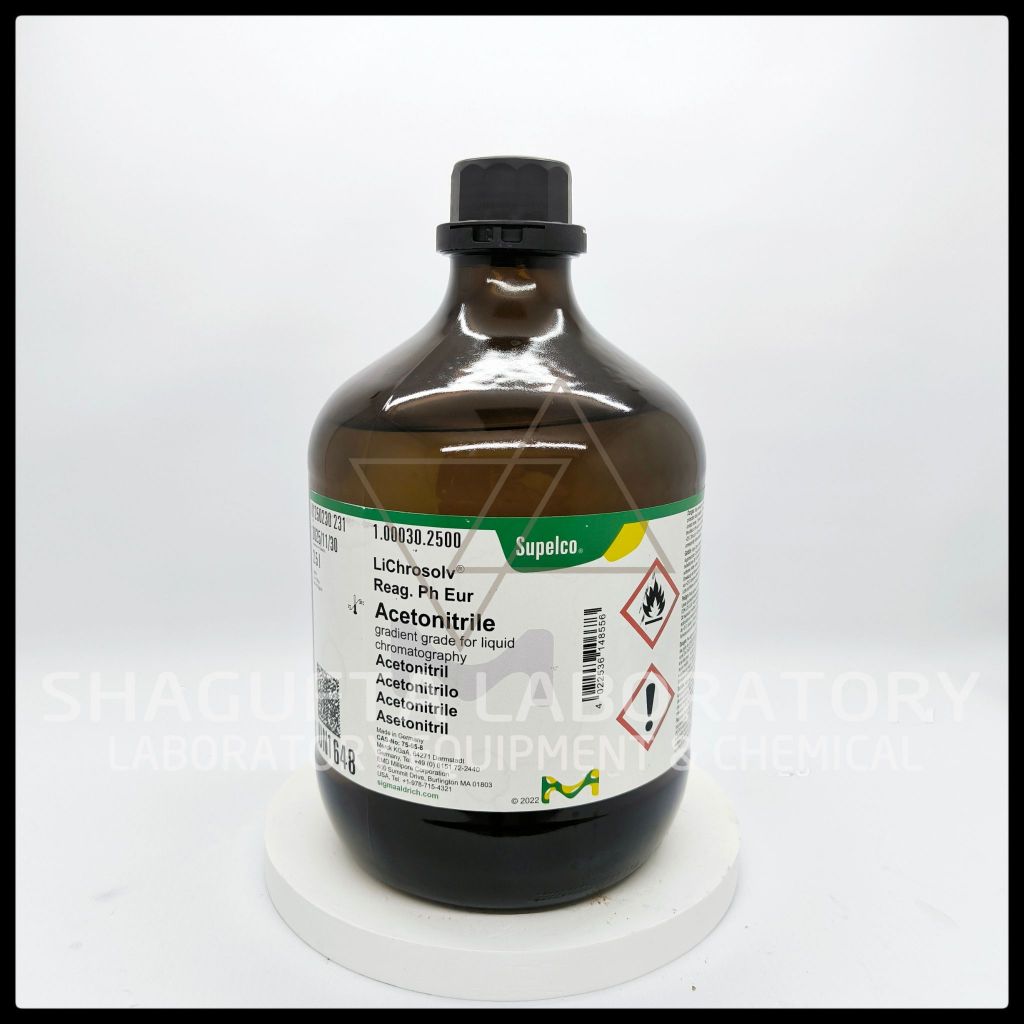 Jual ACETONITRILE FOR CHROMATOGRAPHY MERCK 100030 / ASETONITRIL ...