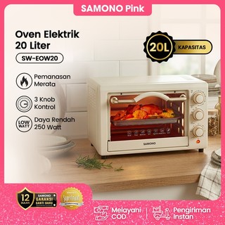 Jual SAMONO Oven Toaster Listrik SW-EOW20 Kapasitas 20 Liter Pemanas ...