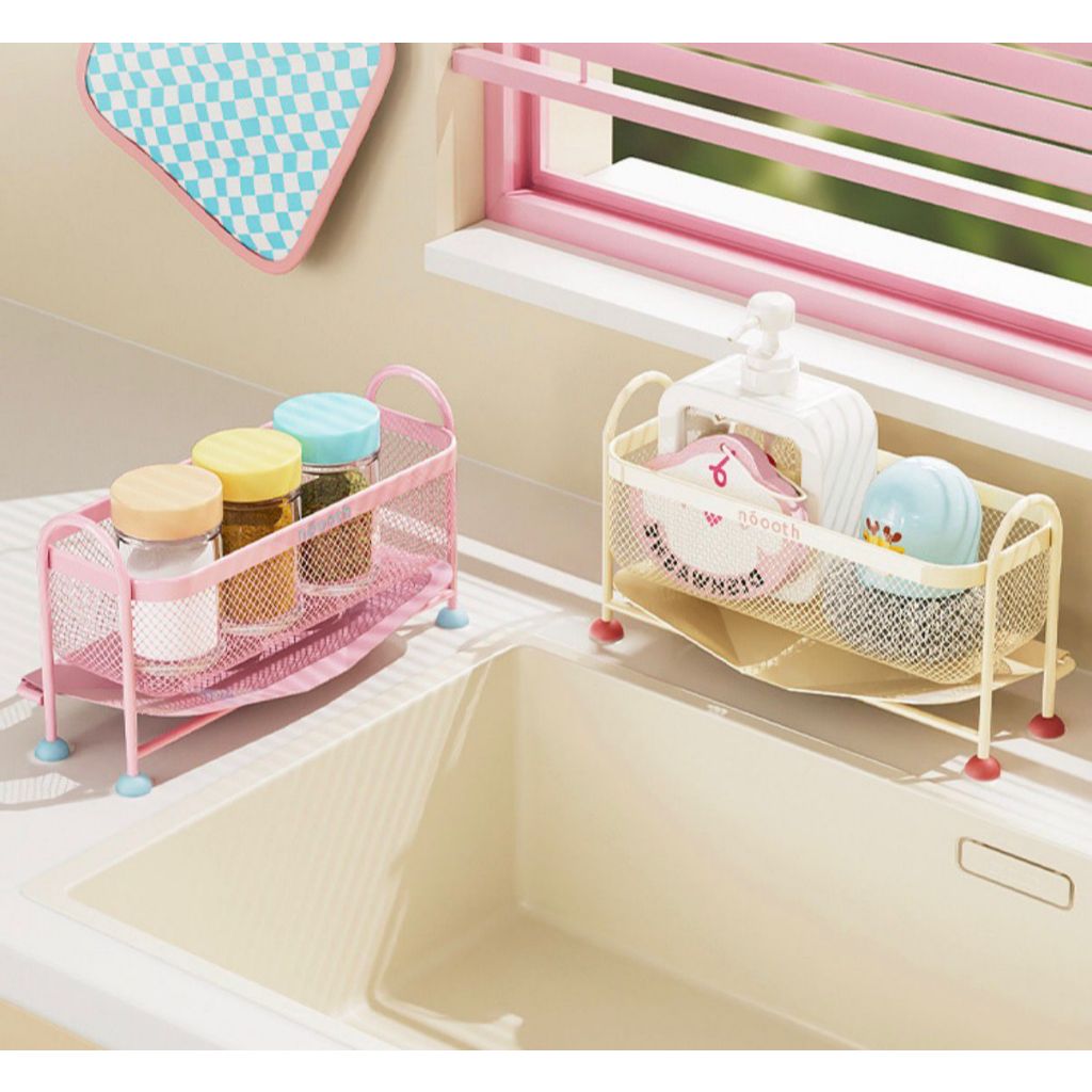 Jual Rak Sabun Dapur Rak Sponge Cuci Piring Nordic Style Anti Karat ...