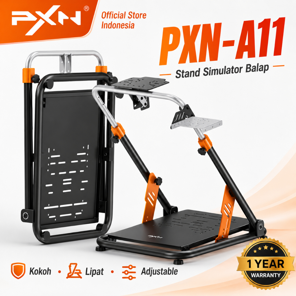 Jual PXN A11 Racing Wheel Stand Dudukan Setir Simulator Balap Foldable ...
