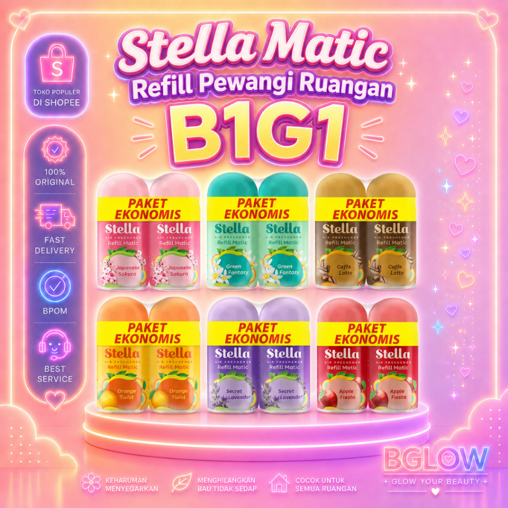 Jual Stella Matic Refill Terlengkap & Harga Terbaru Juli 2026 | Shopee ...