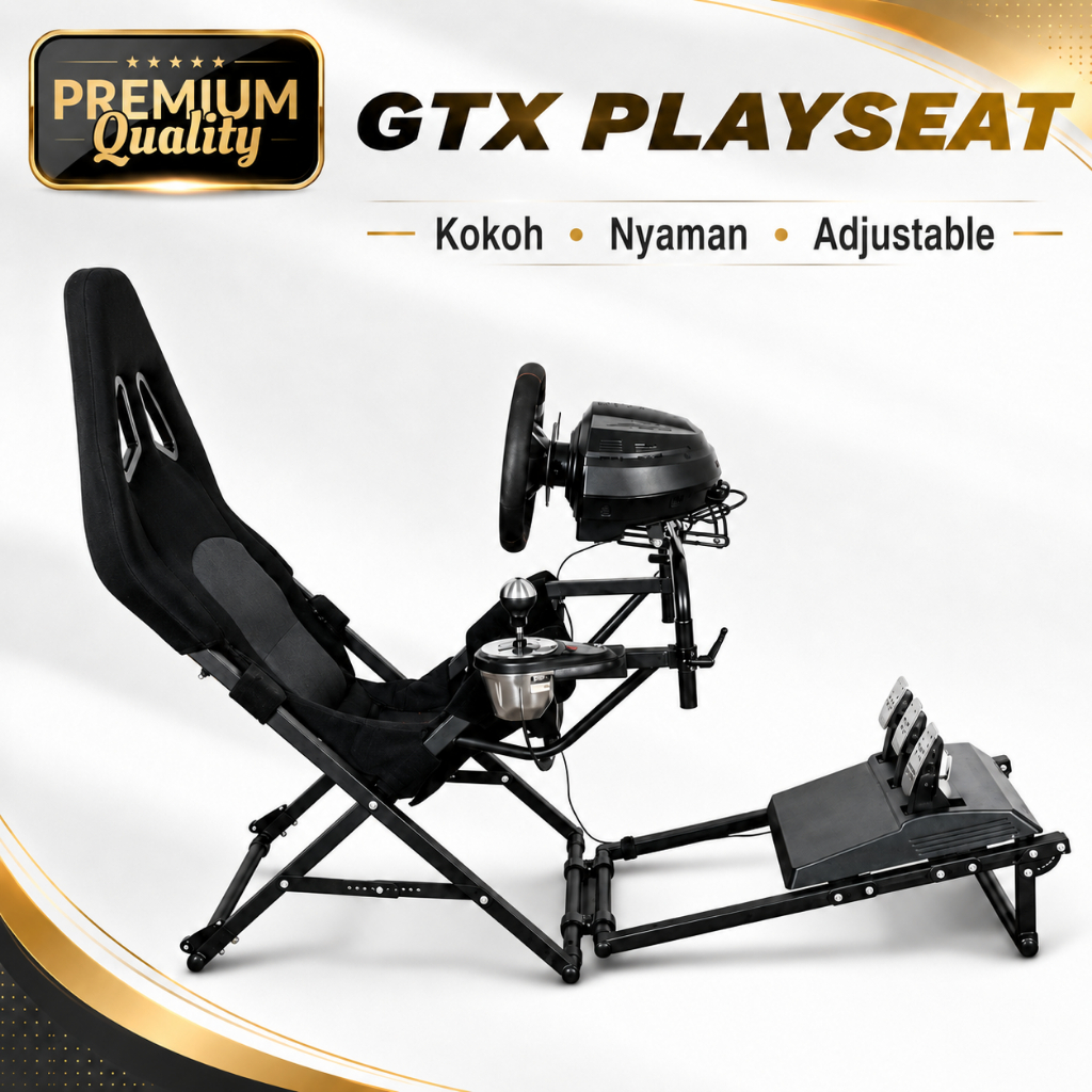 Jual GTX Playseat Folding Racing Simulator Seat Steering Wheel Bracket ...