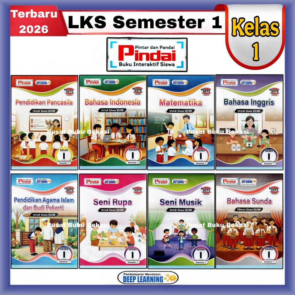 Jual Lks Pindai Semester 1 Kelas 1 Sd Kurikulum Merdeka Cv Arya Duta ...
